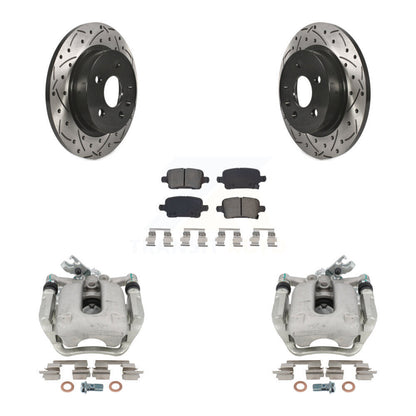 Kit de plaquettes semi-métalliques à Rotor fendu pour étrier de frein arrière, pour Chevrolet Cruze