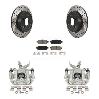 Kit de plaquettes en céramique pour étrier de frein arrière, Rotors fendus, pour Chevrolet Trax Buic