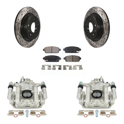 Kit de plaquettes semi-métalliques à Rotor fendu pour étrier de frein arrière, pour Chevrolet Cruze