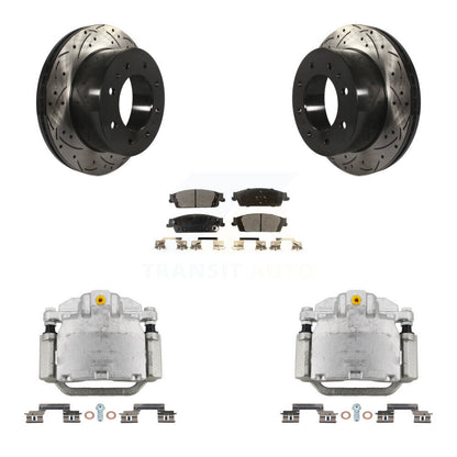 Kit de plaquettes en céramique pour étrier de frein arrière, Rotors à fentes, pour Chevrolet Suburba