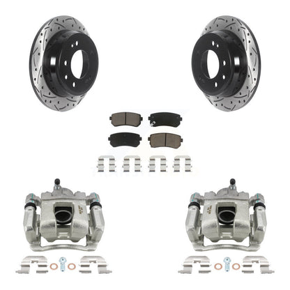 Kit de plaquettes en céramique pour étrier de frein arrière, Rotor fendu, pour Kia Sportage FW 2016