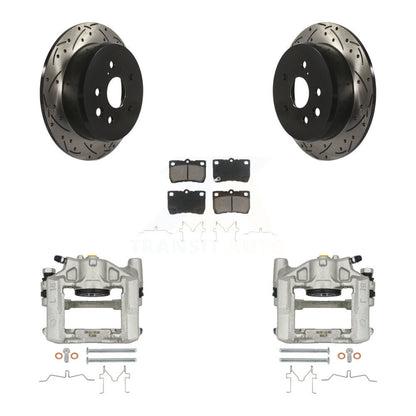 Kit de plaquettes en céramique pour étrier de frein arrière, Rotor à fente percé, pour Lexus IS250 Bas 10-11