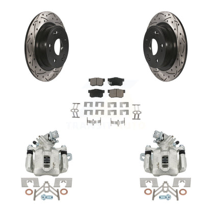 Kit de plaquettes en céramique pour étrier de frein arrière, fente de perçage, Rotor, pour Acura IL 2016 – 2018