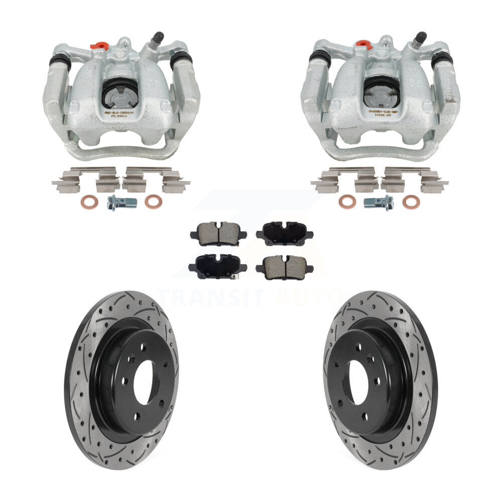 Kit de plaquettes en céramique pour étrier de frein arrière, Rotor fendu, pour Chevrolet Equinox GM
