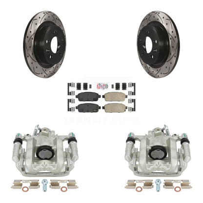 Kit de plaquettes en céramique pour étrier de frein arrière, Rotor à fente percé, pour Chevrolet Cruze LT/LT