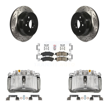 Kit de plaquettes en céramique pour étrier de frein arrière, Rotors à fentes, pour GMC Sierra 1500 Classi
