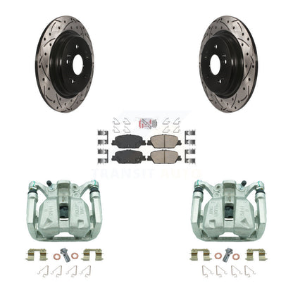 Kit de plaquettes en céramique pour étrier de frein arrière, Rotors fendus, pour Honda CR-2017 – 2022