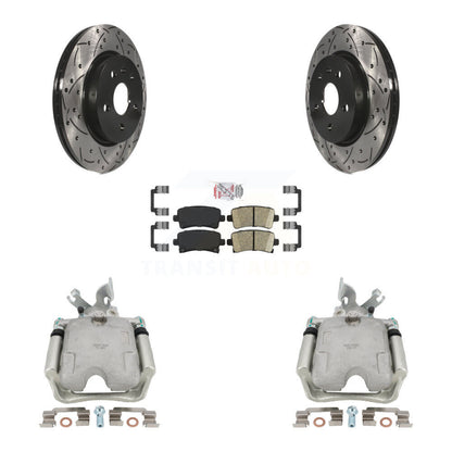 Kit de plaquettes en céramique pour étrier de frein arrière, Rotor fendu, pour Buick LaCrosse Allur