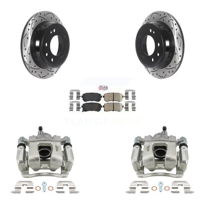 Kit de plaquettes en céramique pour étrier de frein arrière, Rotor fendu, pour Kia Sportage FW 2016