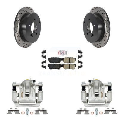 Kit de plaquettes en céramique pour étrier de frein arrière, Rotors à fentes, pour Hyundai Tucson Ki