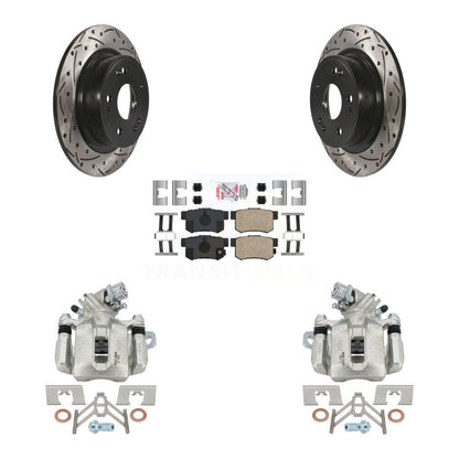Kit de plaquettes en céramique pour étrier de frein arrière, fente de perçage, Rotor, pour Acura IL 2016 – 2018