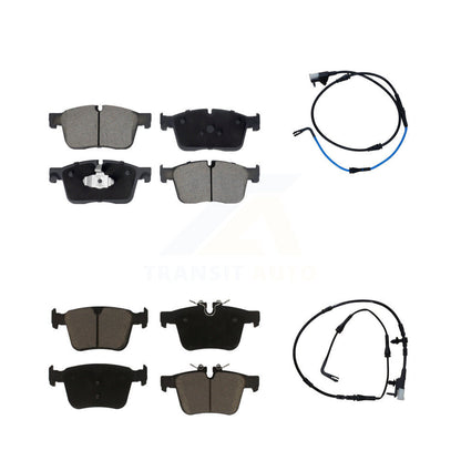 Kit de plaquettes de frein à disque en céramique et de capteurs d'usure avant et arrière, pour Jaguar XE XF 2017