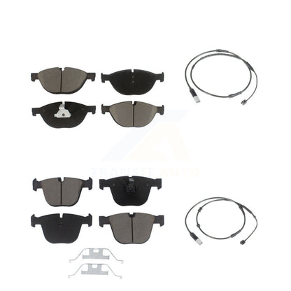Kit de plaquettes de frein à disque en céramique avant et arrière et capteur d'usure pour moteur à gaz BMW 750i 2012