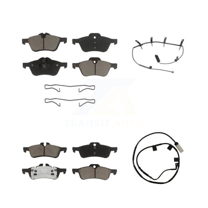 Kit de plaquettes de frein à disque en céramique avant et arrière et capteur d'usure pour Mini Cooper 2006 1.6