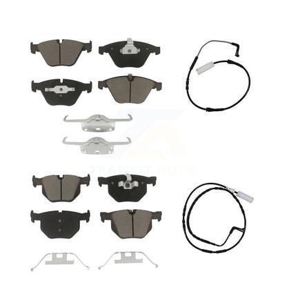 Kit de plaquettes de frein à disque en céramique et de capteurs d'usure avant et arrière, pour BMW 335i 335d 3.0L