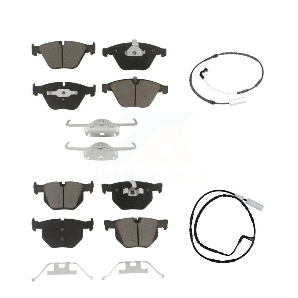Kit de capteur d'usure de plaquettes de frein en céramique avant et arrière, pour BMW 335i xDrive 2009 2010 3.0