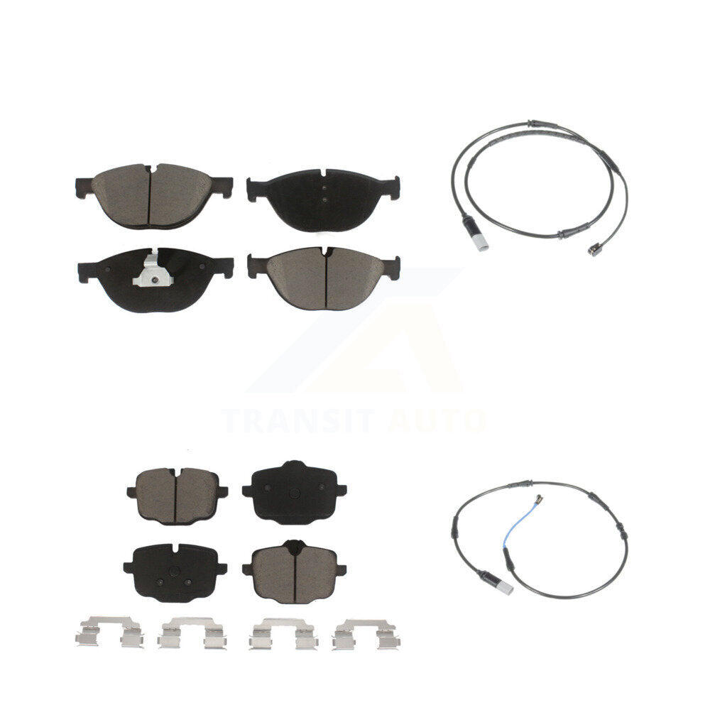 Kit de capteur d'usure des plaquettes de frein en céramique avant et arrière, pour BMW 650i xDrive Gran Coupe 550