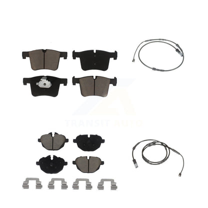 Kit de plaquettes de frein à disque en céramique et de capteurs d'usure avant et arrière, pour BMW X3 X4 KCW-10014