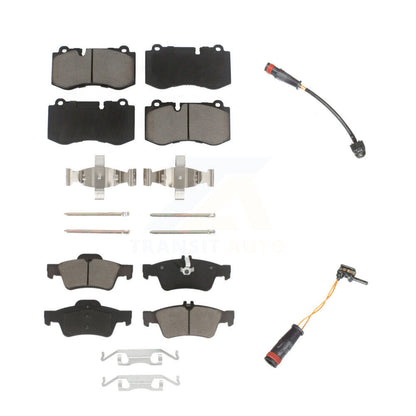 Kit de plaquettes de frein en céramique et de capteurs d'usure avant et arrière, pour Mercedes-Benz S550 S450 CL55