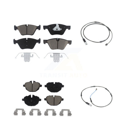 Kit de plaquettes de frein à disque en céramique et capteurs d'usure avant et arrière, pour BMW 528i KCW-100155