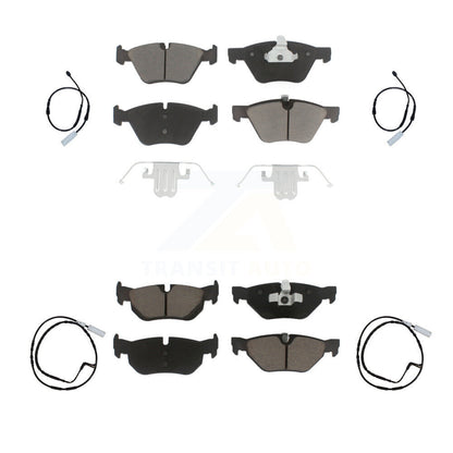 Kit de plaquettes de frein à disque en céramique et capteurs d'usure avant et arrière, pour BMW 128i 3.0L