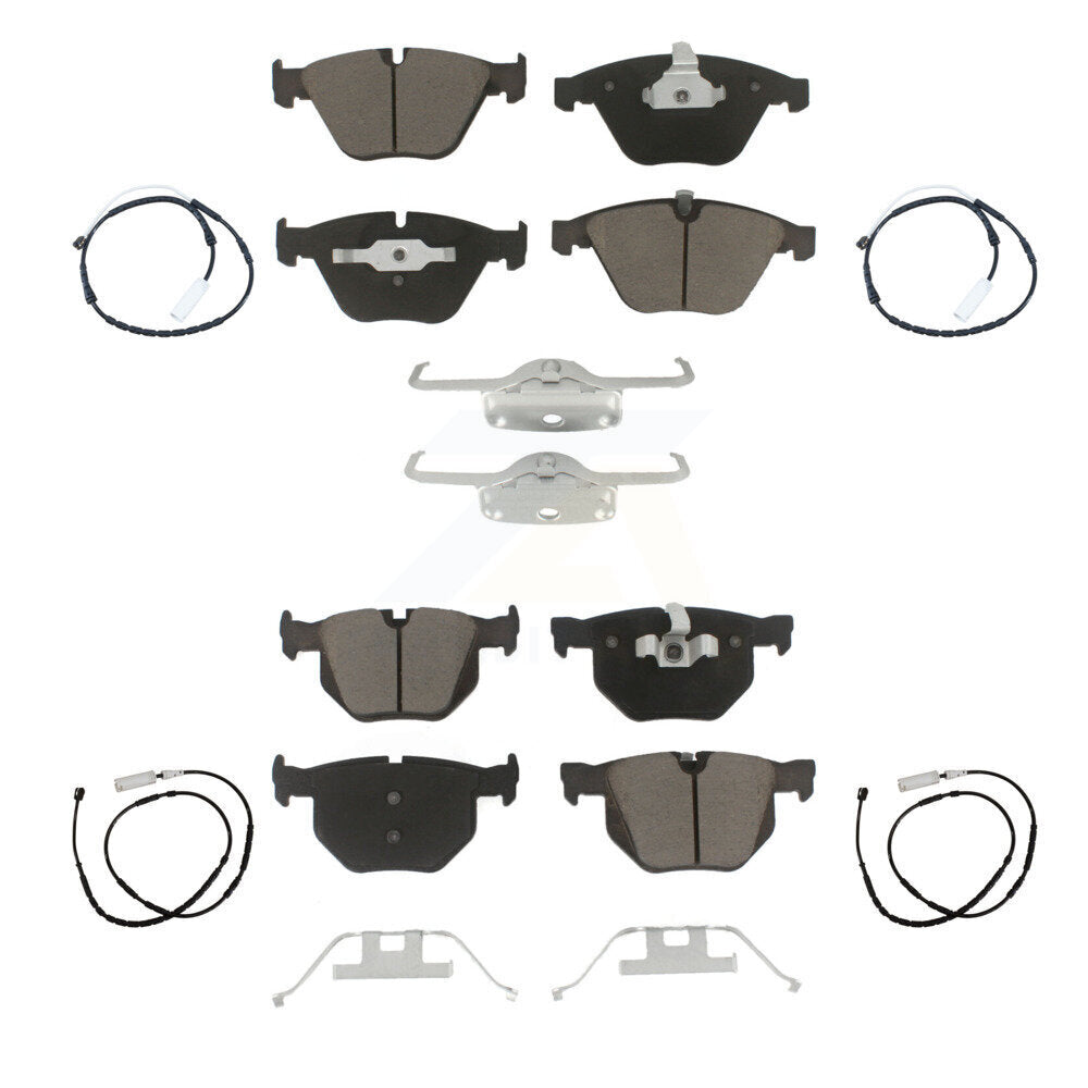 Kit de capteur d'usure de plaquettes de frein en céramique avant et arrière, pour BMW X1 xDrive35i avec AWD 3.0