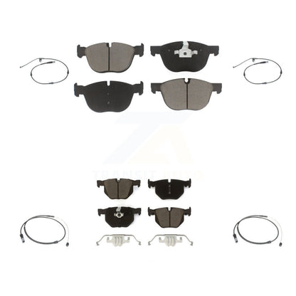 Kit de plaquettes de frein à disque en céramique et de capteurs d'usure avant et arrière, pour BMW X5 X6 KCW-10020