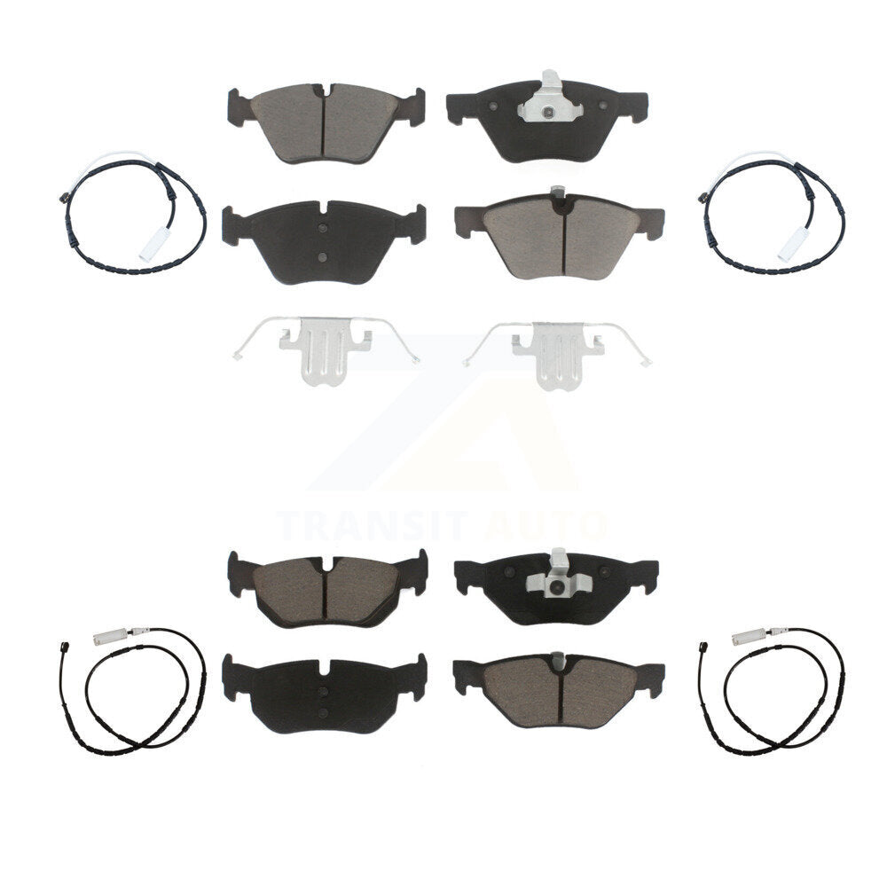 Kit de plaquettes de frein à disque en céramique et capteur d'usure, avant et arrière, pour BMW X1 xDrive28 2012