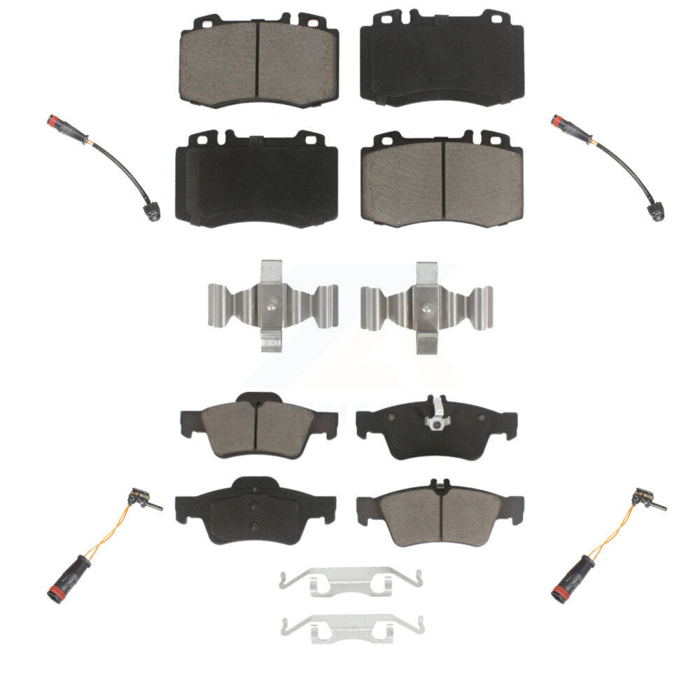 Kit de capteur d'usure de plaquettes de frein en céramique avant et arrière, pour Mercedes-Benz SL500 5.0 03-06