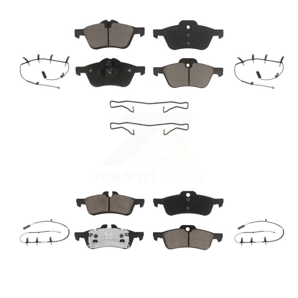 Kit de plaquettes de frein à disque en céramique avant et arrière et capteurs d'usure pour Mini Cooper