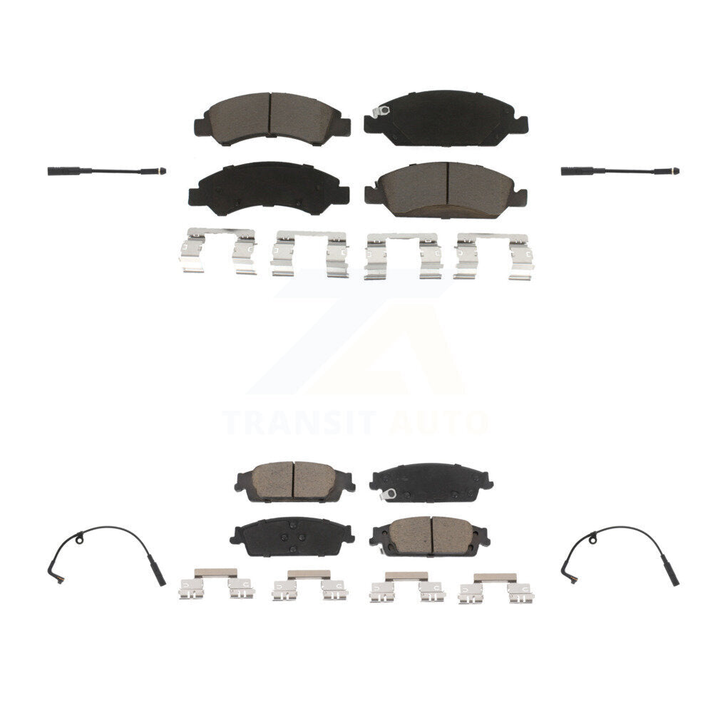Kit de capteur d'usure des plaquettes de frein en céramique avant et arrière, pour Chevrolet Silverado 1500 LD GM
