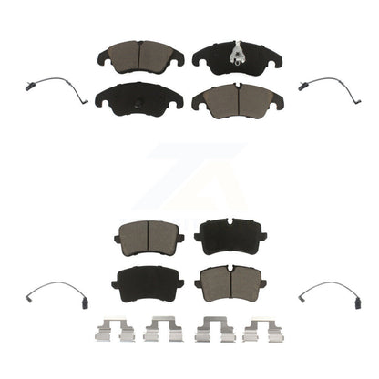 Kit de plaquettes de frein à disque en céramique et capteurs d'usure avant et arrière, pour Audi A7 Quattro A6