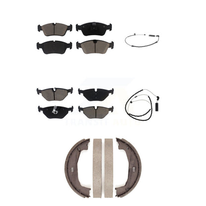 Kit de plaquettes de frein à disque en céramique et capteurs d'usure avant et arrière (5 pièces) pour BMW Z4