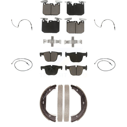 Kit de capteur d'usure des plaquettes de frein en céramique avant et arrière (7 pièces) pour BMW 435i xDrive 440i Gra