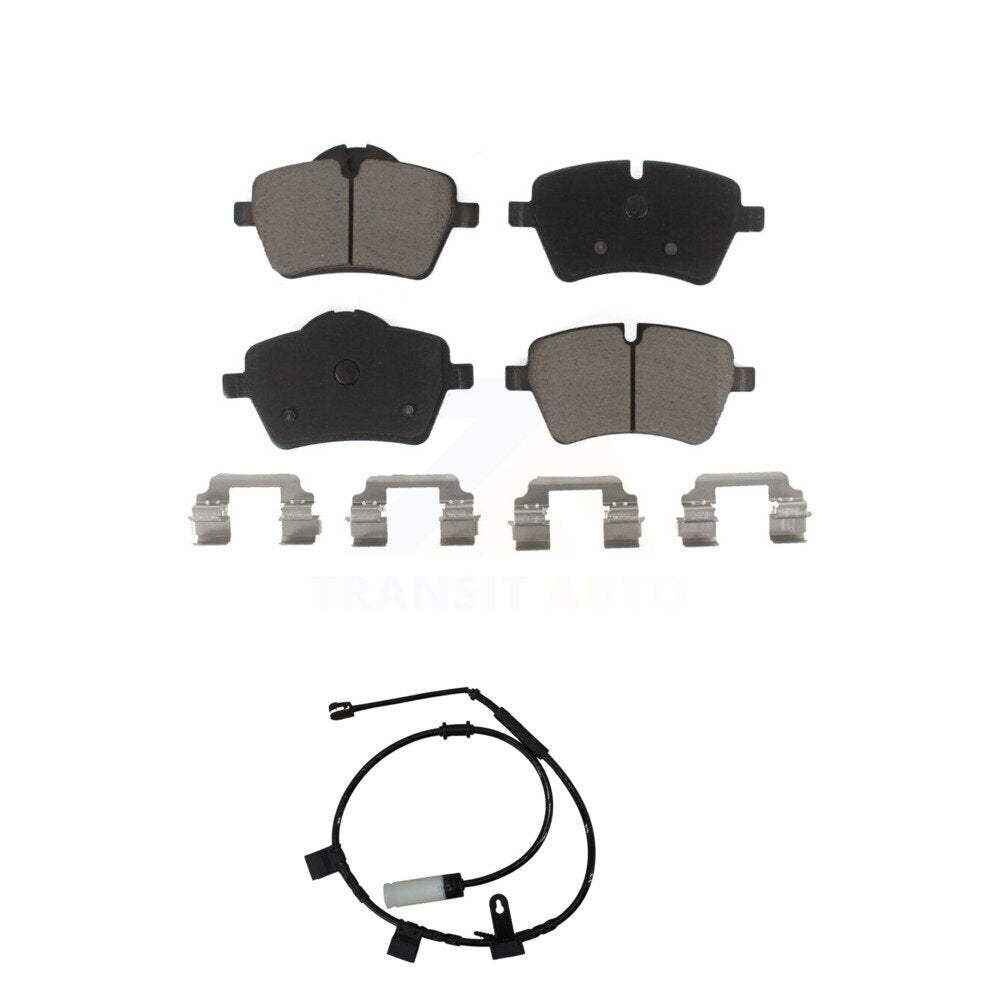 Kit de plaquettes de frein à disque avant en céramique et de capteurs d'usure pour Mini Cooper KCW-100458