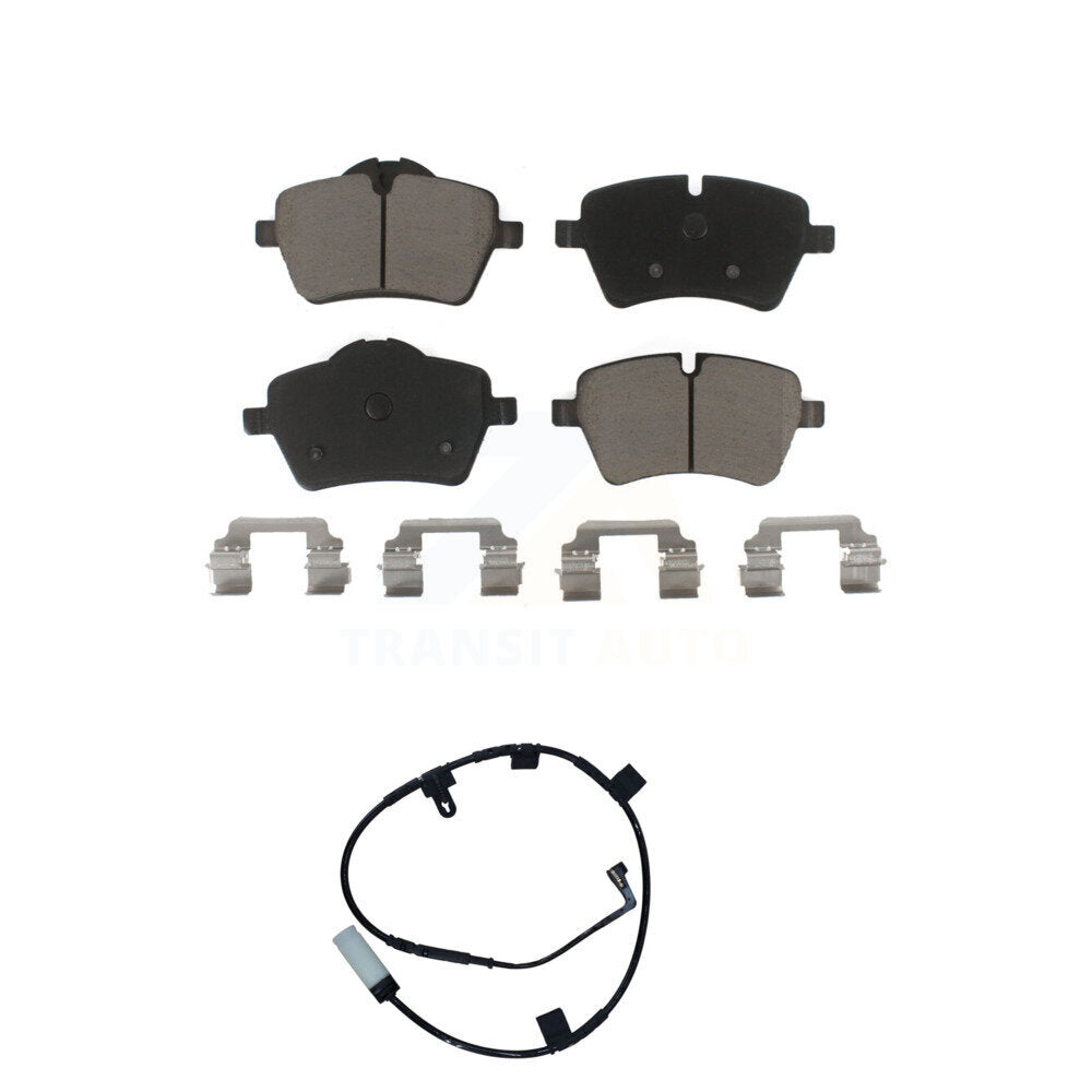 Kit de plaquettes de frein à disque avant en céramique et de capteurs d'usure pour Mini Cooper KCW-100460