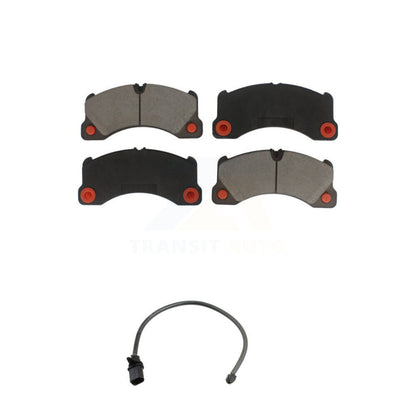 Kit de plaquettes de frein à disque en céramique avant et de capteurs d'usure pour Porsche Macan KCW-100479
