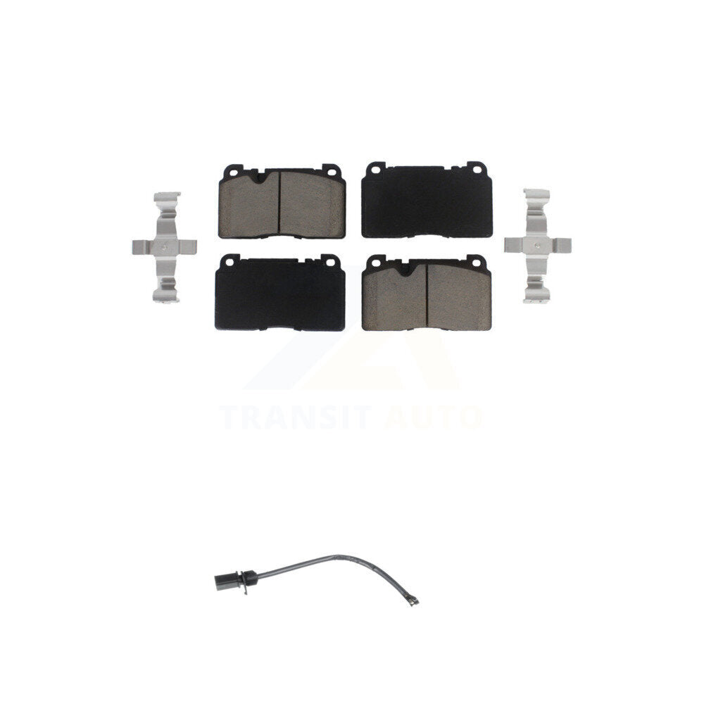 Kit de plaquettes de frein à disque en céramique avant et de capteurs d'usure pour Audi Q5 KCW-100483
