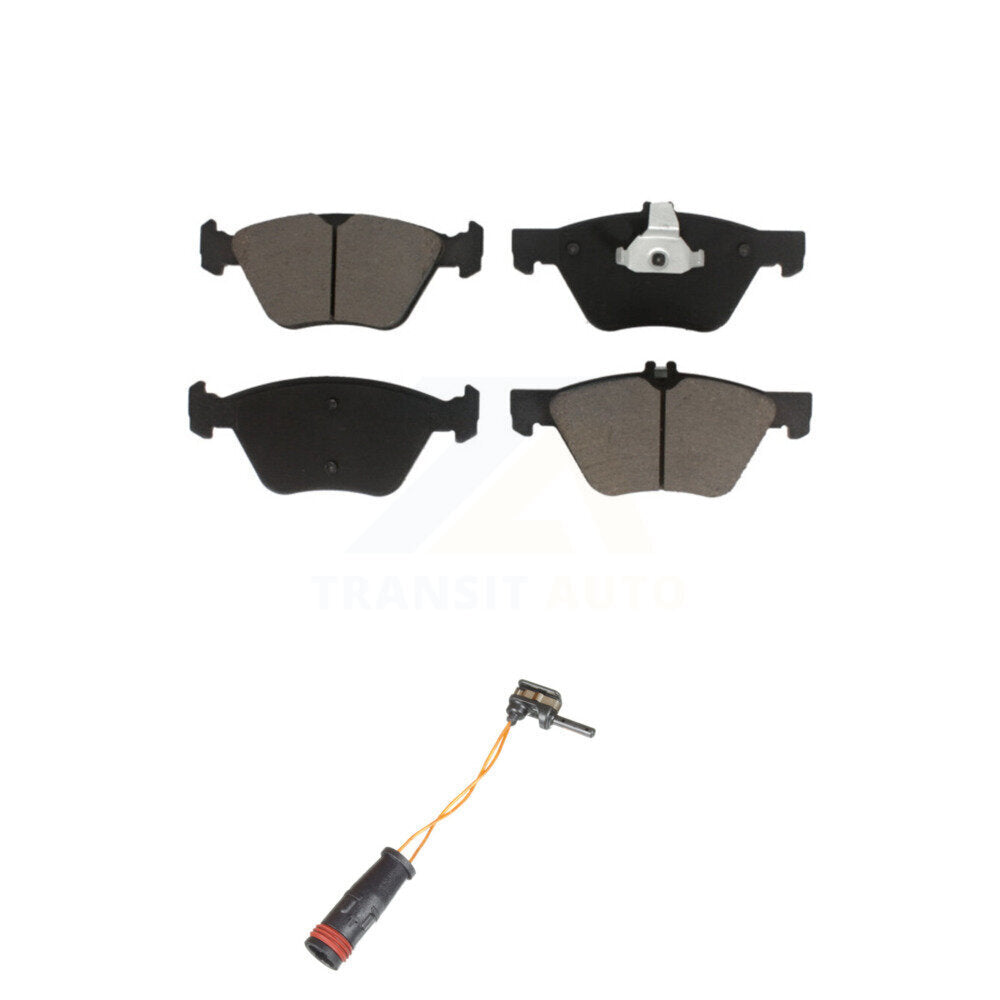 Kit de plaquettes de frein à disque en céramique avant et de capteurs d'usure pour Mercedes-Benz E350 E300