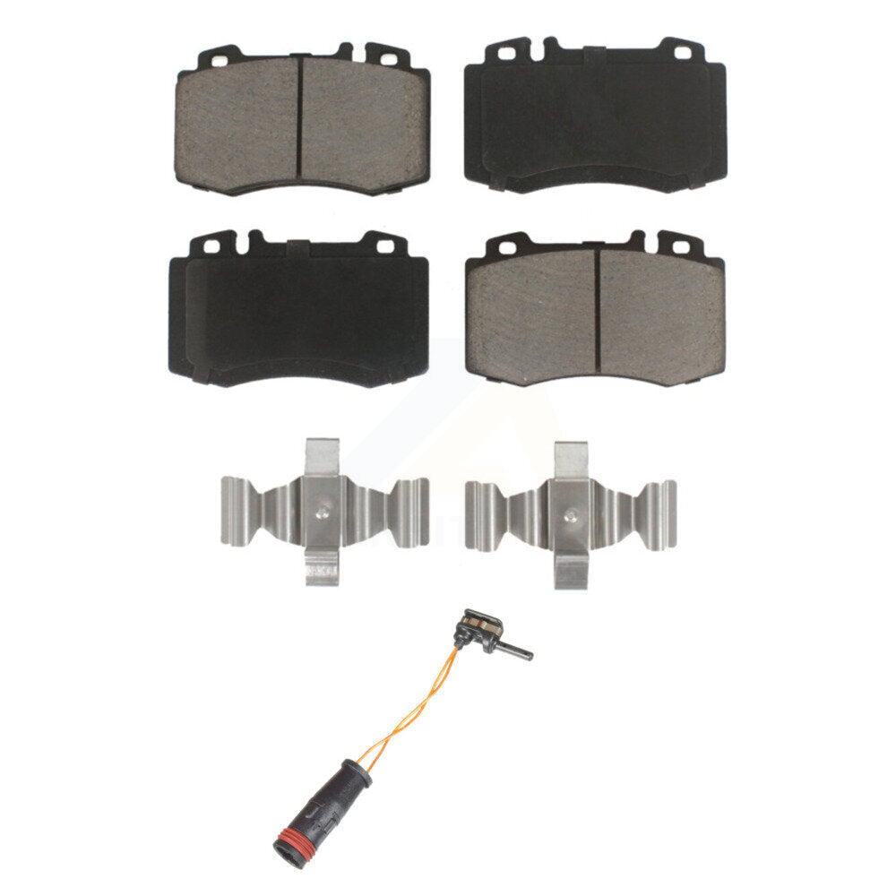 Kit de capteur d'usure des plaquettes de frein avant en céramique, pour Mercedes-Benz E350 C230 SL500 SLK35