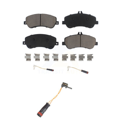 Plaquettes de frein avant en céramique et Kit de capteur d'usure supplémentaire pour Mercedes-Benz GLK350 GLK25