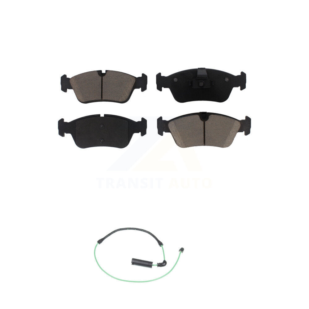 Kit de plaquettes de frein à disque en céramique et de capteurs d'usure avant, pour BMW 325xi 2,5 l de 2001 à 2005