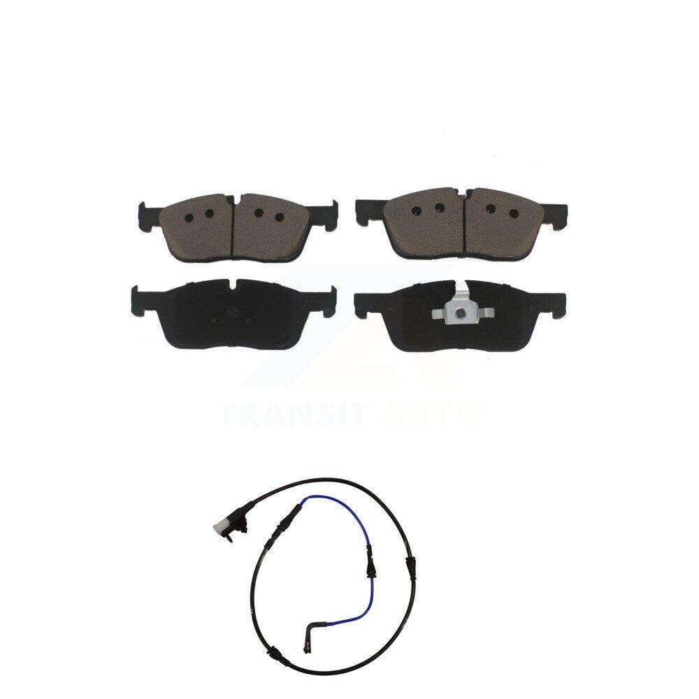Kit de plaquettes de frein à disque en céramique et capteurs d'usure avant, pour Jaguar XE XF KCW-100533