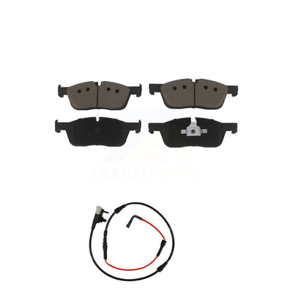 Kit de plaquettes de frein à disque en céramique avant et de capteurs d'usure pour Jaguar XE KCW-100534