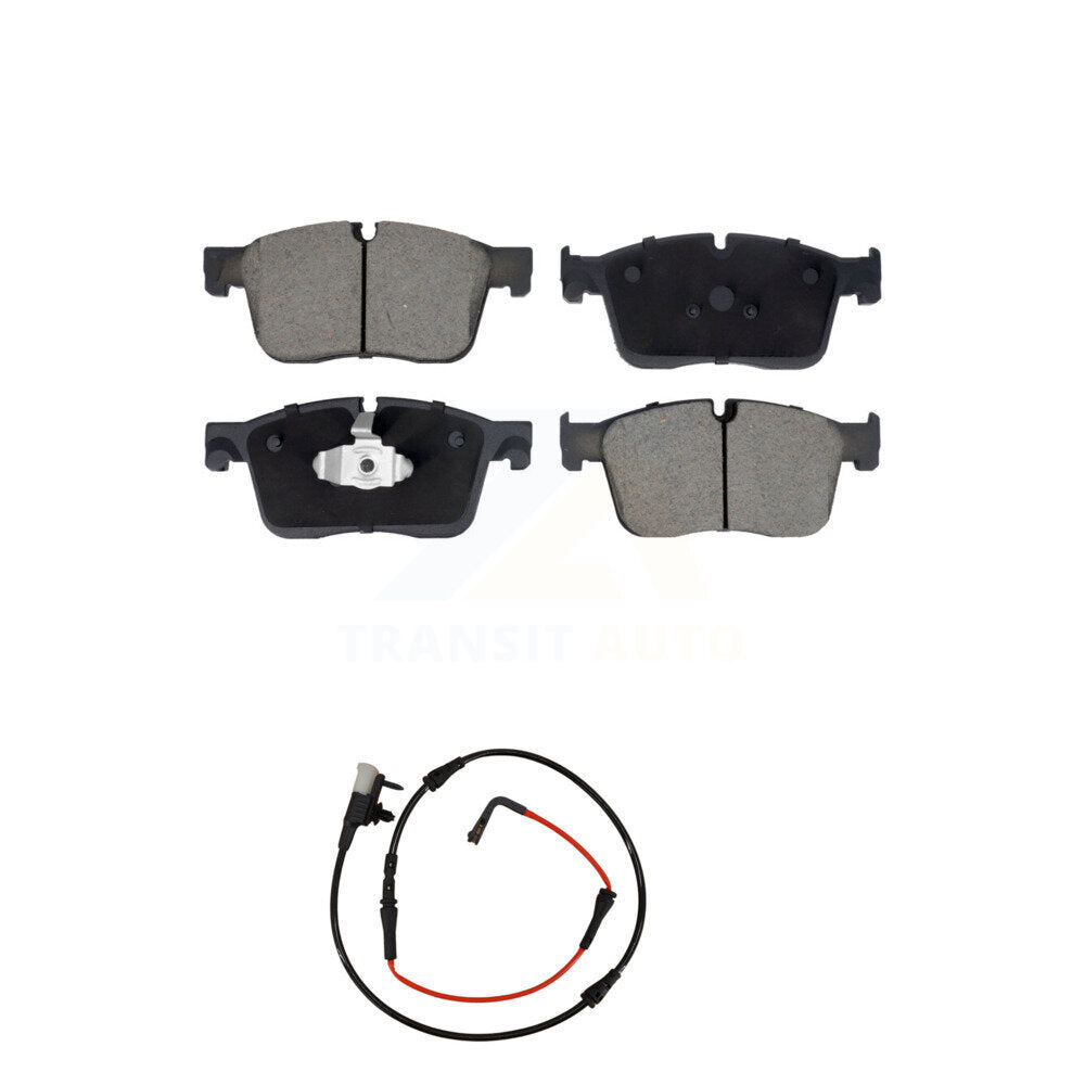 Kit de plaquettes de frein à disque en céramique avant et de capteurs d'usure pour Jaguar XE KCW-100536