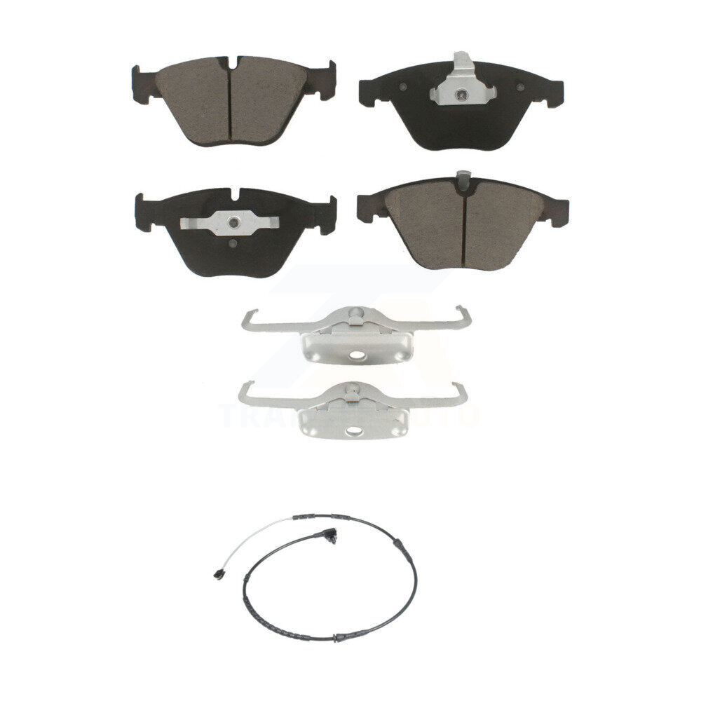 Kit de plaquettes de frein à disque en céramique avant et de capteurs d'usure pour BMW Z4 KCW-100551