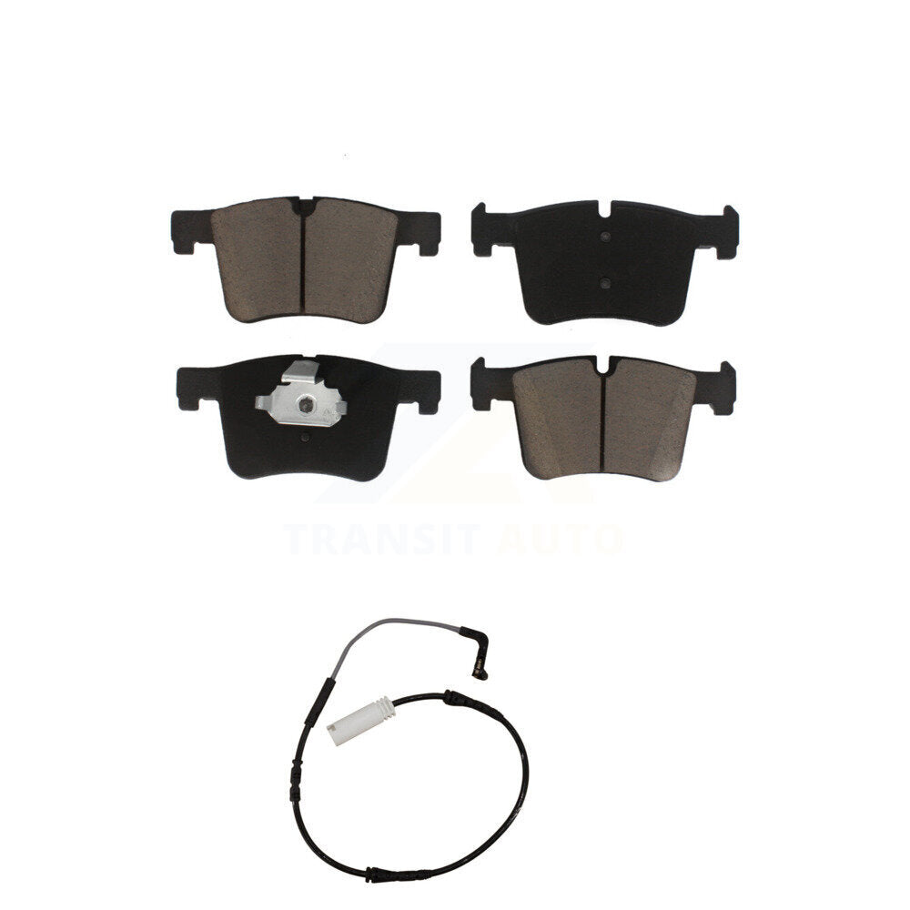 Kit de capteur d'usure de plaquettes de frein avant en céramique, pour BMW 328i avec étrier peint en noir