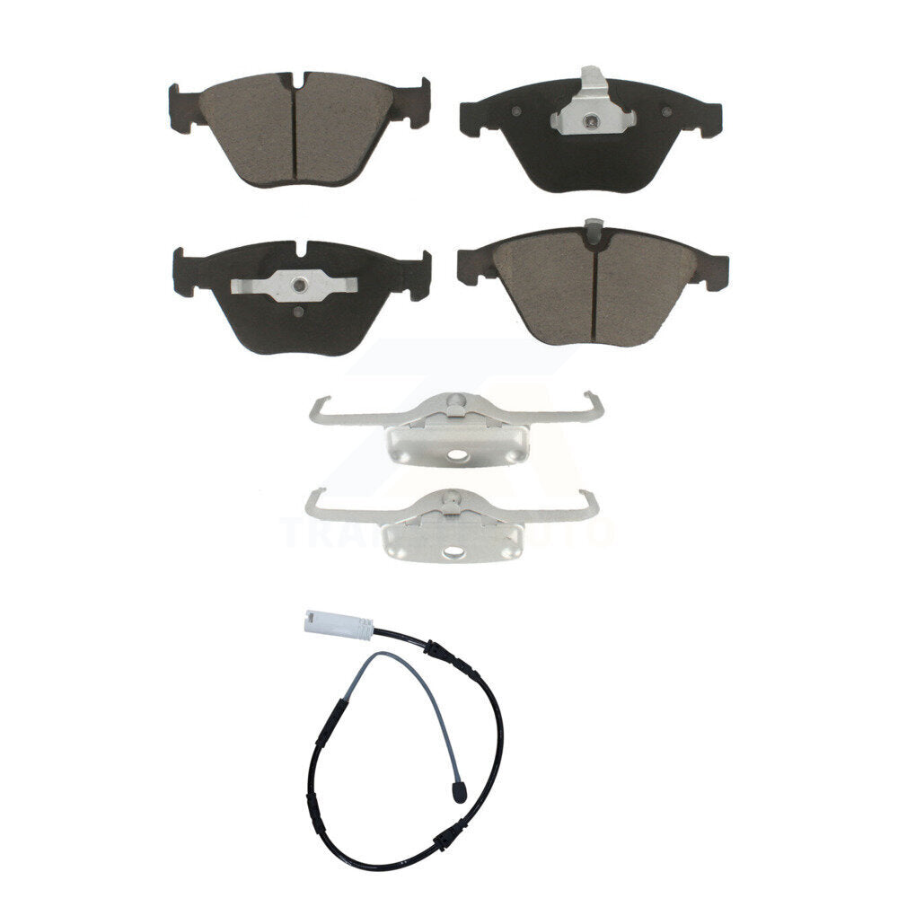 Kit de plaquettes de frein à disque en céramique avant et de capteurs d'usure pour BMW X1 KCW-100571