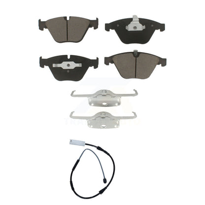 Kit de plaquettes de frein à disque en céramique avant et de capteurs d'usure pour BMW X1 KCW-100571