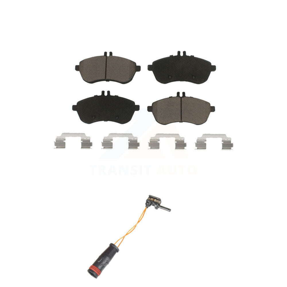 Kit de capteur d'usure des plaquettes de frein avant en céramique, pour Mercedes-Benz C300 C250 C230 SLK25